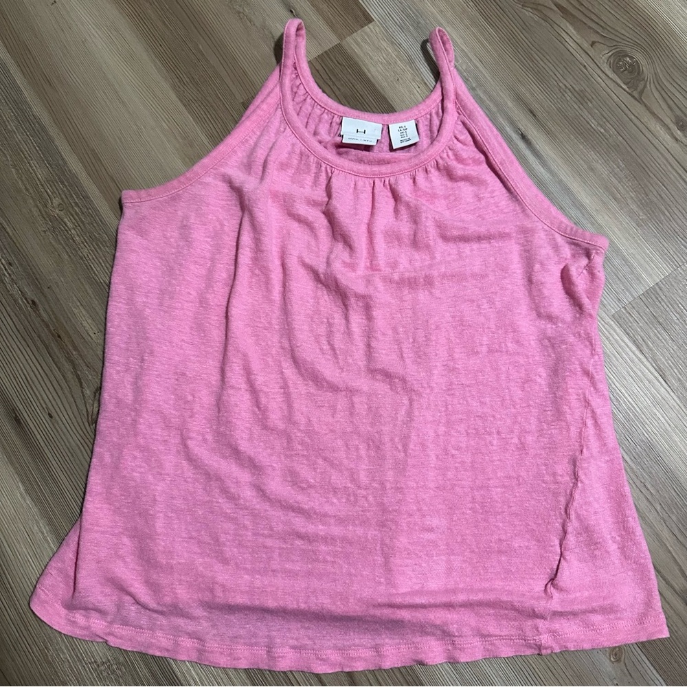 Halston Heritage Pink Tank Top